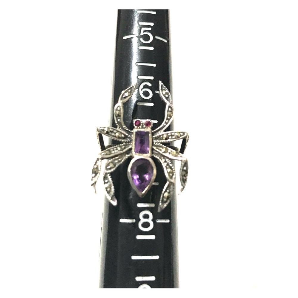 Sterling Silver Spider Ring